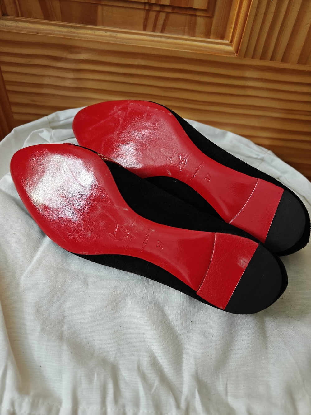 Christian Louboutin Love Strassy Flat - Picture 3 of 6